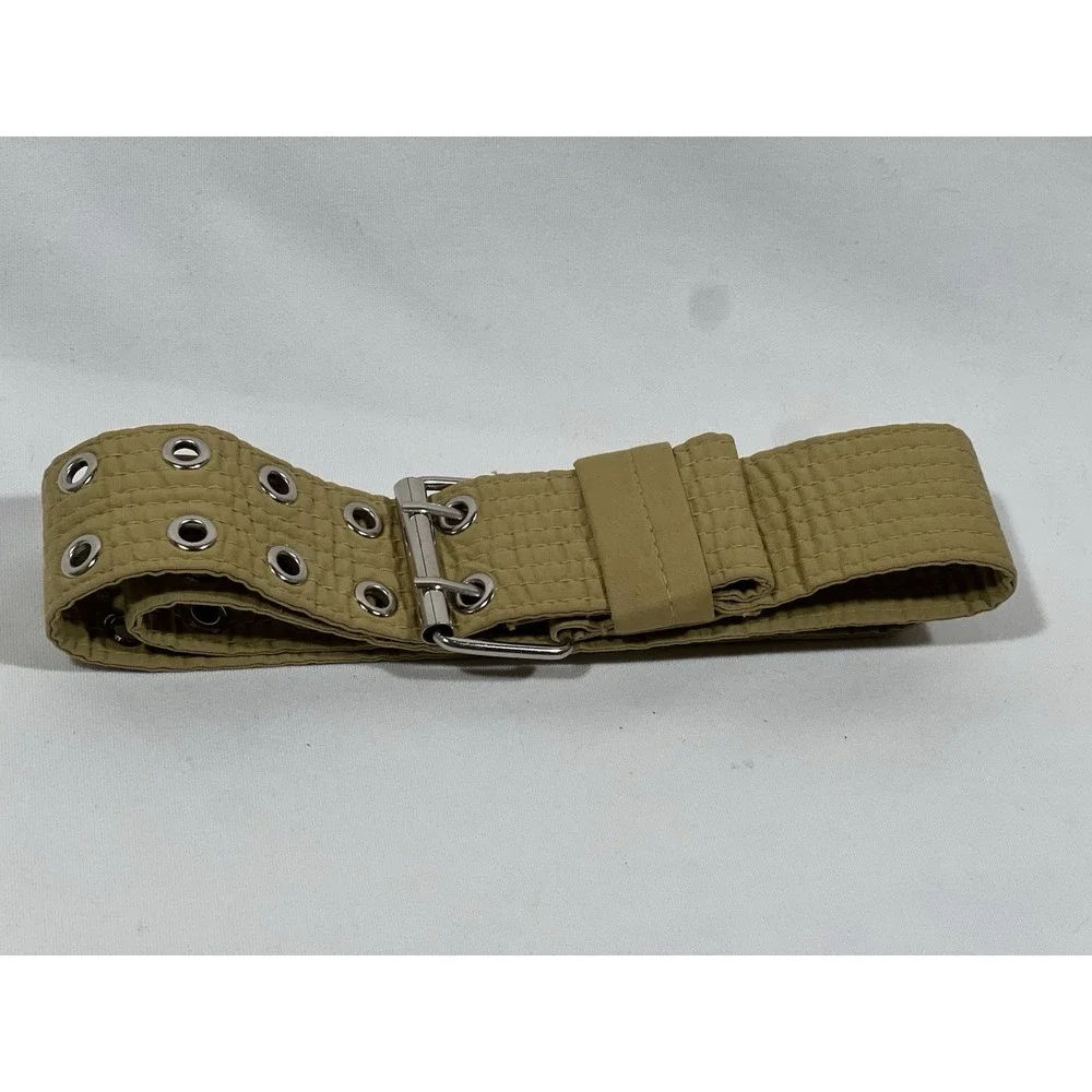 Johnny Was Pete & Greta Canvas Belt‎ Double Grommet Adjustable Buckle